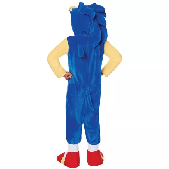 Spirit Blue and Yellow Superhero Kids Costume - Picture 2 of 5